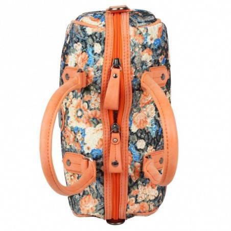 Sac bowling Patrick Blanc motif floral et brillant 510047 PATRICK BLANC - 2