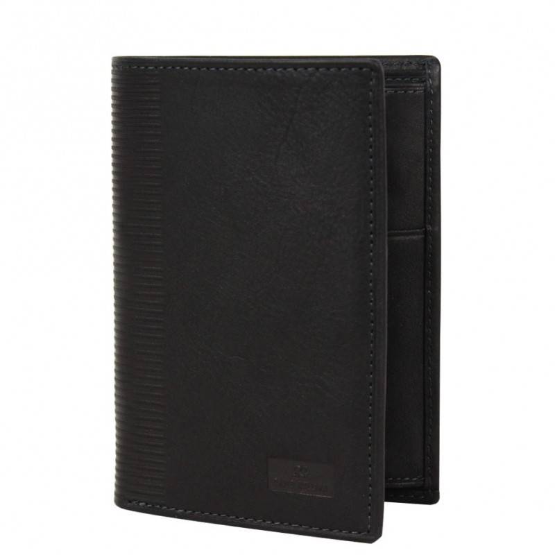 Portefeuille en cuir David William D5345 rainures striés DAVID WILLIAM - 5 Portefeuille en cuir David William D5345 rainures striés DAVID WILLIAM - 5