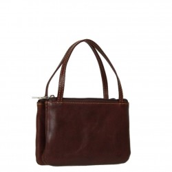 Porte monnaie mini sac cuir fermoir vintage Tony Perotti Tony PEROTTI - 4