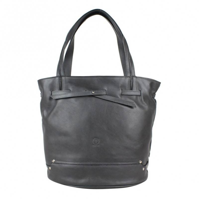 Sac seau cuir souple Texier fabrication France 27410 TEXIER - 1 Sac seau cuir souple Texier fabrication France 27410 TEXIER - 1
