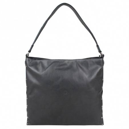 Sac épaule cuir souple ultra plat Texier fabrication Française 27403 TEXIER - 1