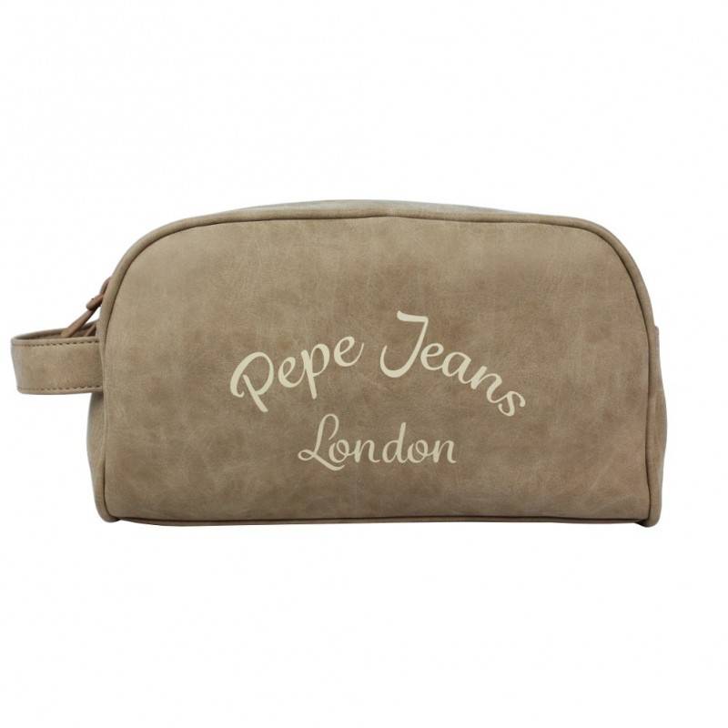 Trousse de toilette effet peau de pêche Pepe Jeans 733445 Pepe Jeans - 1 Trousse de toilette effet peau de pêche Pepe Jeans 733445 Pepe Jeans - 1