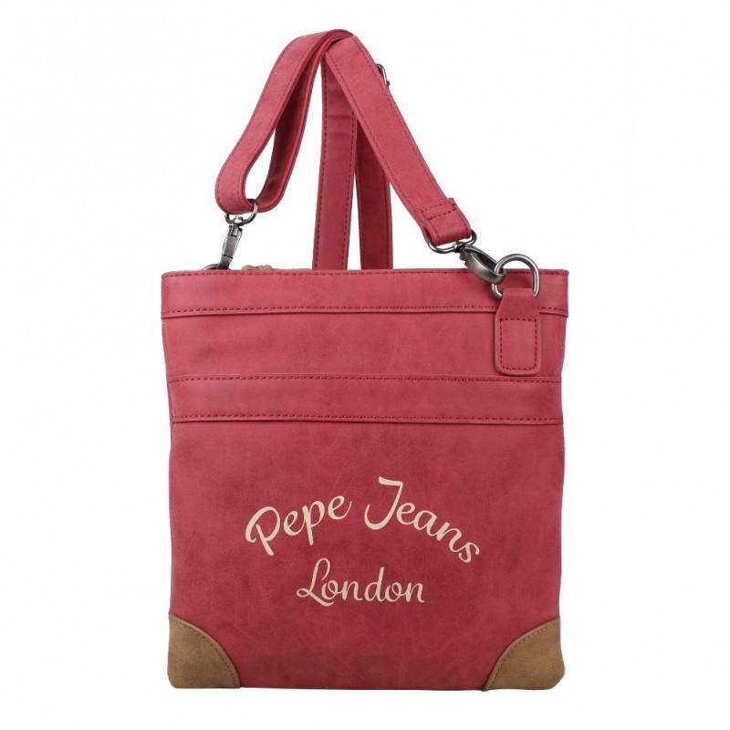 Sac bandoulière effet peau de pêche Pepe Jeans 733535 Pepe Jeans - 1 Sac bandoulière effet peau de pêche Pepe Jeans 733535 Pepe Jeans - 1