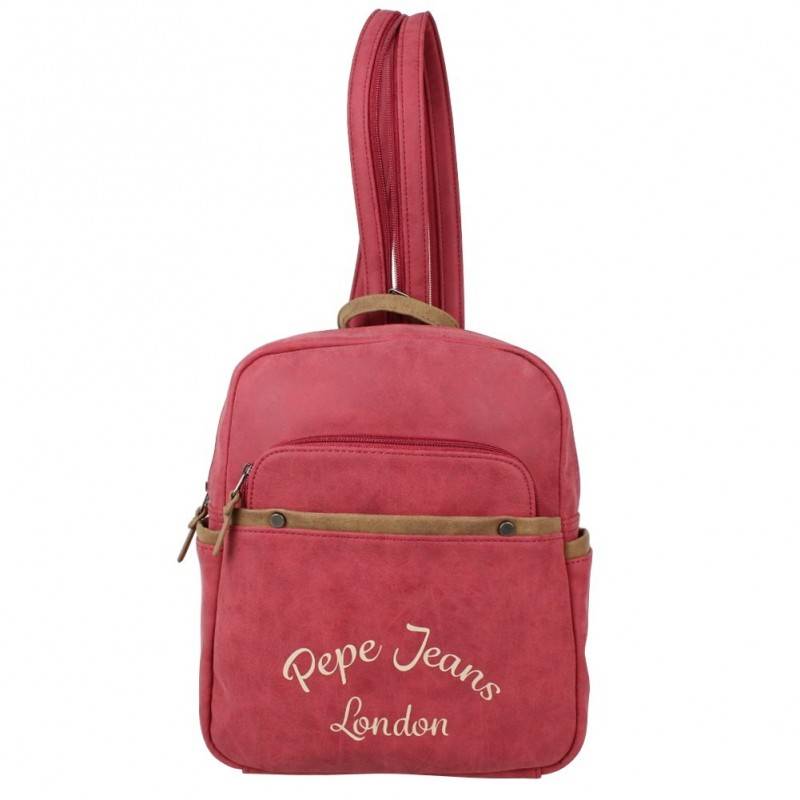 Sac au dos effet peau de pêche Pepe Jeans Pepe Jeans - 1 Sac au dos effet peau de pêche Pepe Jeans Pepe Jeans - 1