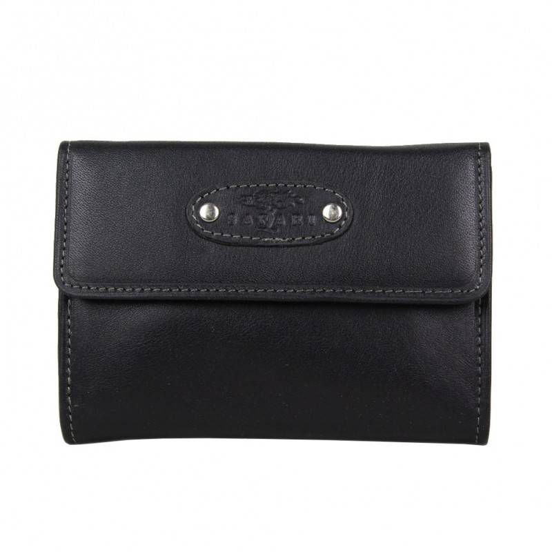 Petit porte monnaie grain de cafe cuir Safari SFL953095 SAFARI - 1