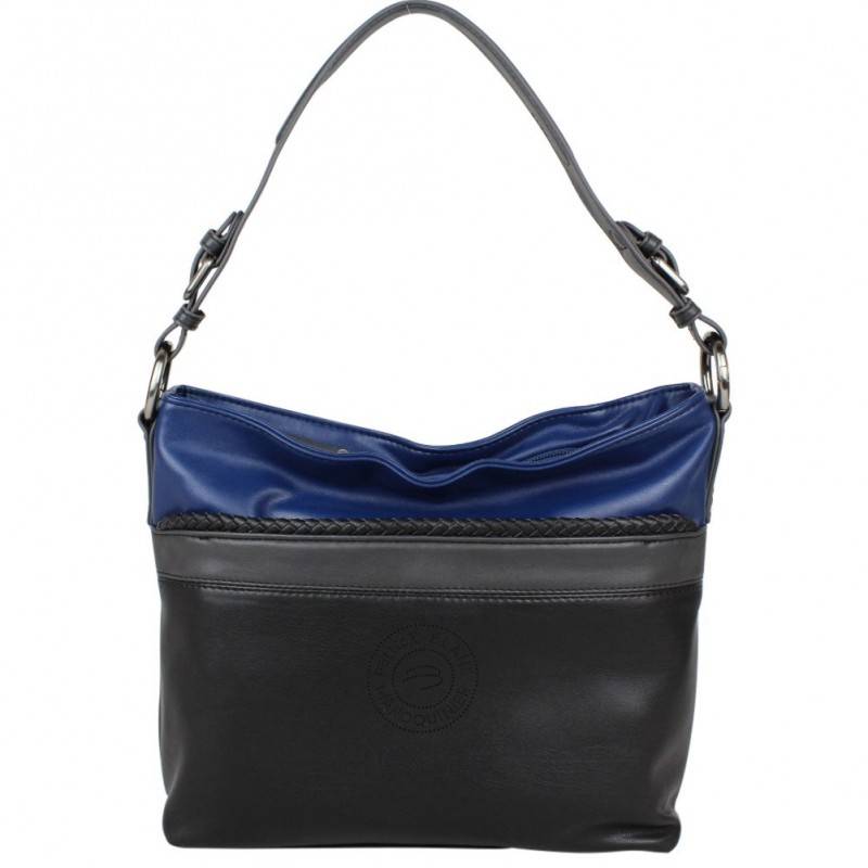 Sac seau Patrick Blanc souple tricolore déco tresse 513043 PATRICK BLANC - 1