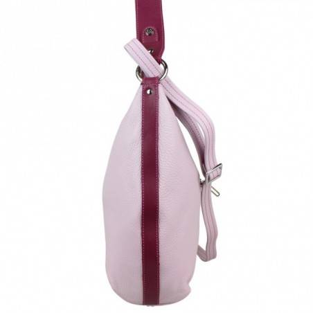 Sac épaule cuir Texier demi lune fabrication France 23013 TEXIER - 6