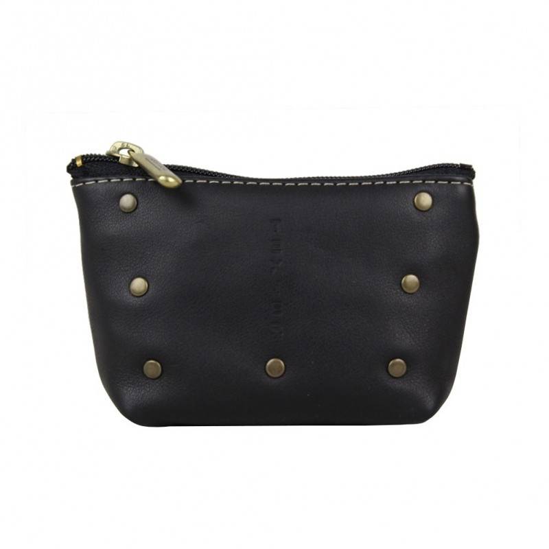 Petit porte monnaie bourse cuir fermeture zip Texier 6080 TEXIER - 1 Petit porte monnaie bourse cuir fermeture zip Texier 6080 TEXIER - 1