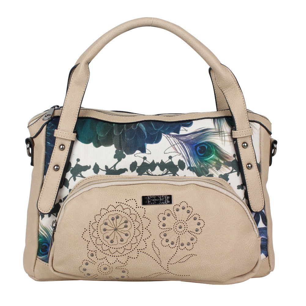 Sac épaule tissu imprimé SMASH LTR-LISA BAG SMASH - 1