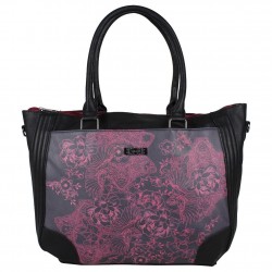 Sac épaule tissu imprimé SMASH LTR-LISA BAG SMASH - 1