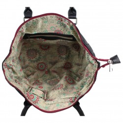 Sac épaule tissu imprimé SMASH LTR-LISA BAG SMASH - 2