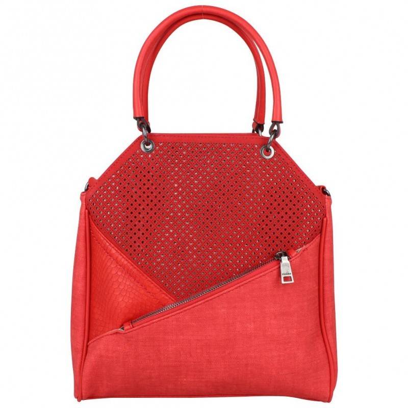 Sac à main seau déstructure effet perforé lézard Fuchsia F9672-6 Célia FUCHSIA - 1 Sac à main seau déstructure effet perforé lézard Fuchsia F9672-6 Célia FUCHSIA - 1