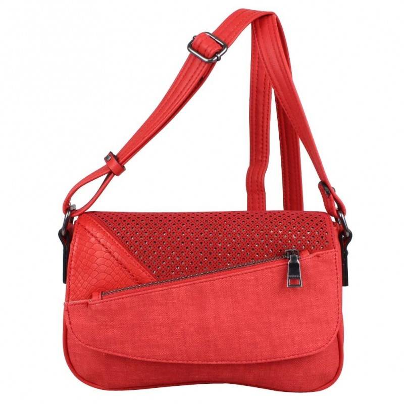 Sac rabat bandoulière effet perforé lézard Fuchsia F9672-4 FUCHSIA - 1 Sac rabat bandoulière effet perforé lézard Fuchsia F9672-4 FUCHSIA - 1