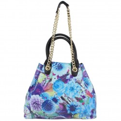 Sac à main motif effet verni floral et papillons SP0271 A DÉCOUVRIR ! - 10