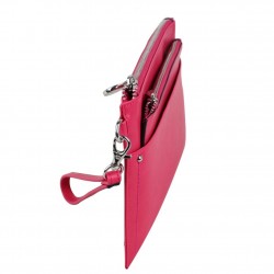 Pochette sans bandoulière ultra plate Fuchsia F9666-2 FUCHSIA - 11