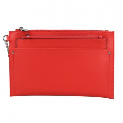 Pochette sans bandoulière ultra plate Fuchsia F9666-2 FUCHSIA - 17