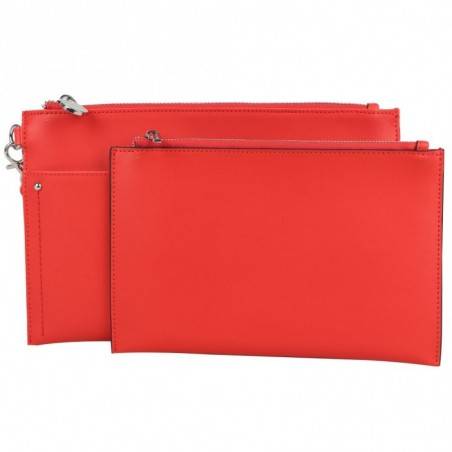 Pochette sans bandoulière ultra plate Fuchsia F9666-2 FUCHSIA - 18