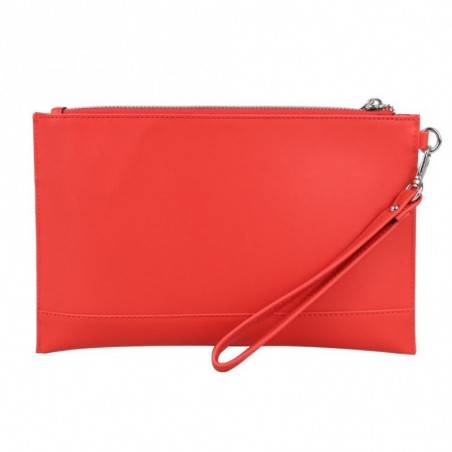 Pochette sans bandoulière ultra plate Fuchsia F9666-2 FUCHSIA - 20