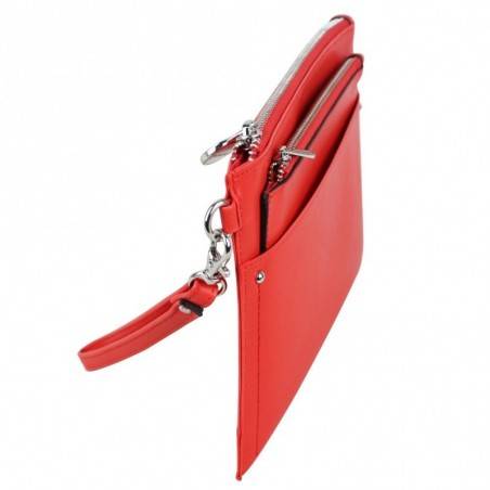 Pochette sans bandoulière ultra plate Fuchsia F9666-2 FUCHSIA - 19