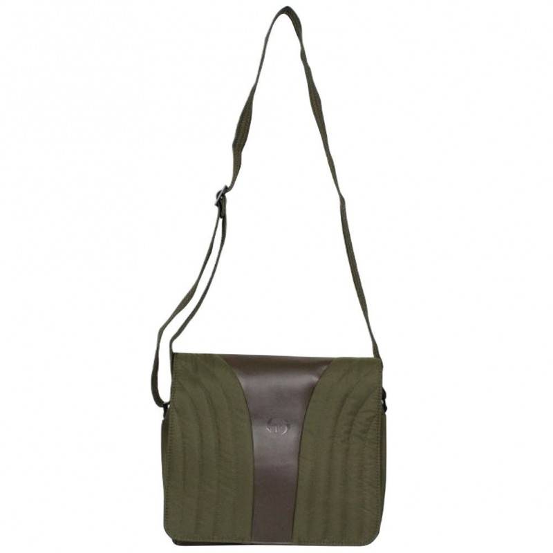 Sac carré bandoulière à rabat Toile et PVC Sergio Tacchini Sergio TACCHINI - 1 Sac carré bandoulière à rabat Toile et PVC Sergio Tacchini Sergio TACCHINI - 1