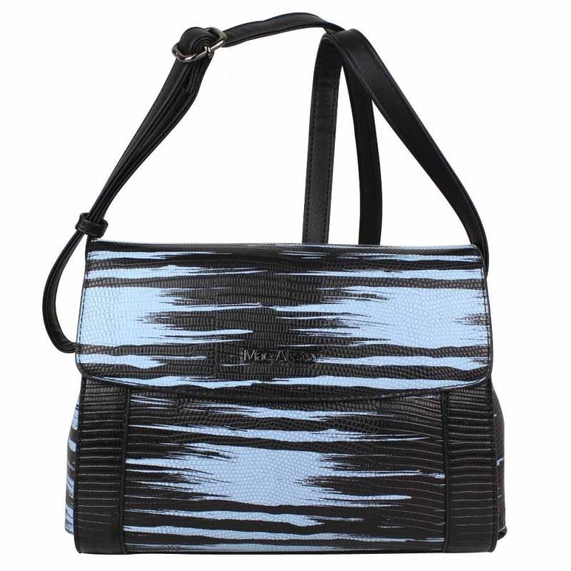 Sac bandoulière rabat déco bicolore Mac Alyster B454 MAC ALYSTER - 1 Sac bandoulière rabat déco bicolore Mac Alyster B454 MAC ALYSTER - 1
