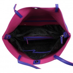 Sac à main épaule shopping marine et blanc de marque Elle Matelot Tote ELLE - 3