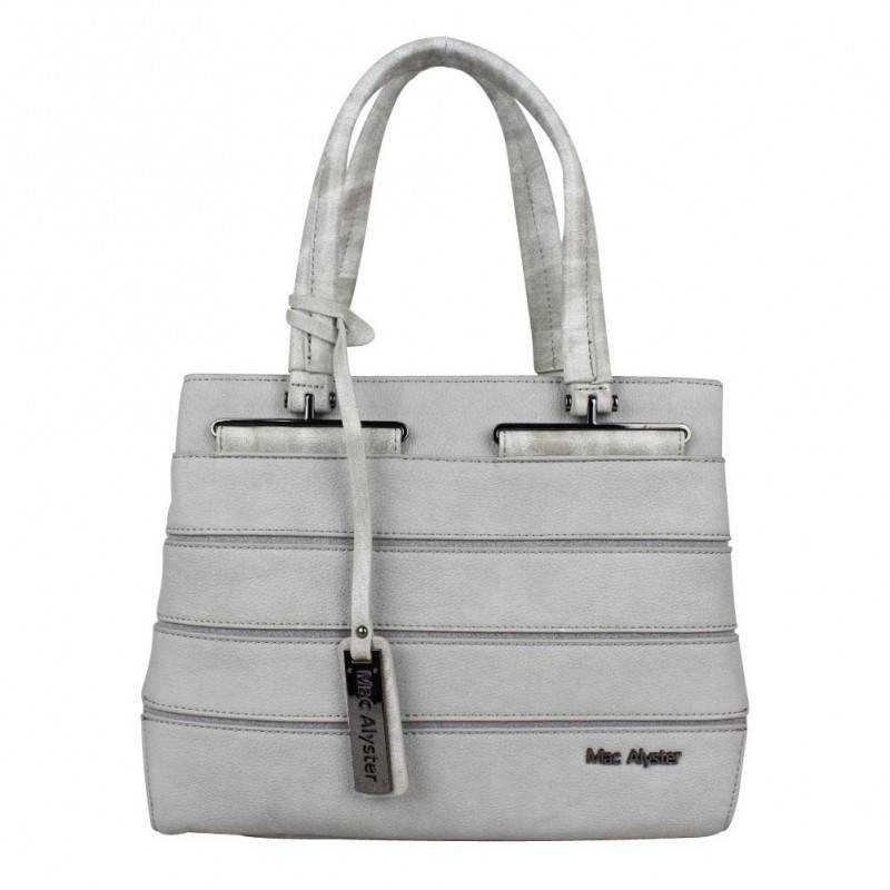 Sac à main déco bi matière Mac Alyster B560-560A MAC ALYSTER - 1 Sac à main déco bi matière Mac Alyster B560-560A MAC ALYSTER - 1