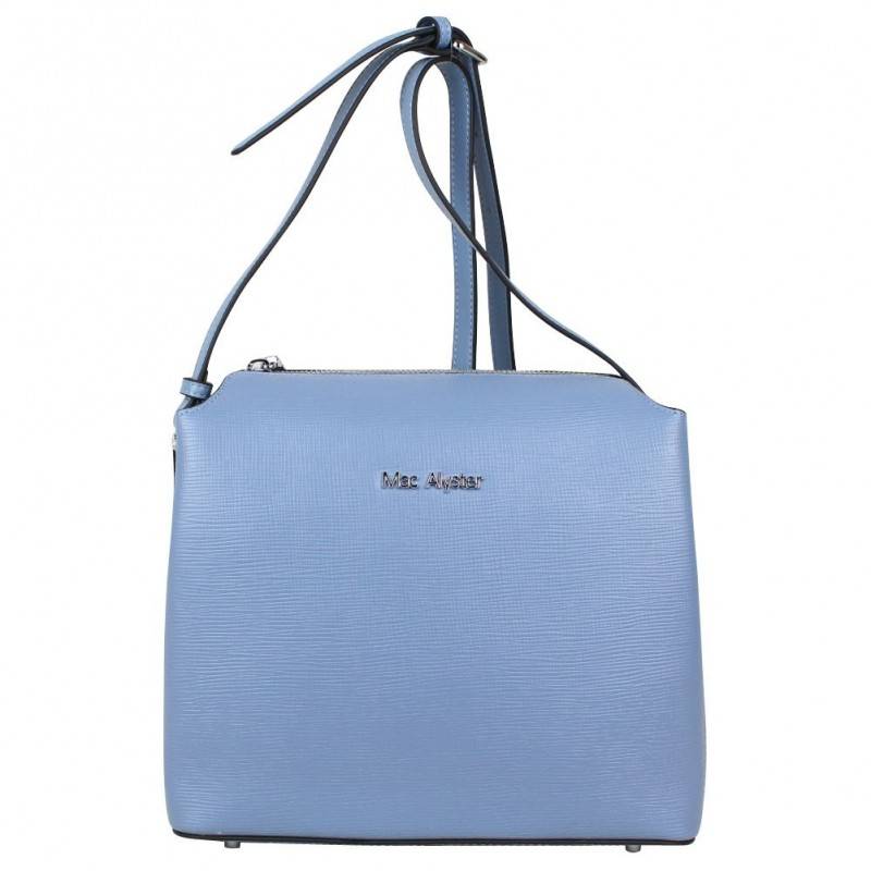 Sac bandoulière cuir effet saffiano Mac Alyster A72-723 MAC ALYSTER - 1 Sac bandoulière cuir effet saffiano Mac Alyster A72-723 MAC ALYSTER - 1