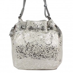 Sac bourse Patrick Blanc brillant argenté Roxane PATRICK BLANC - 4