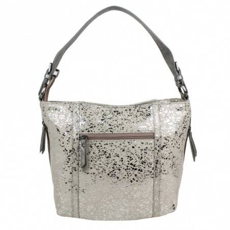 Sac cabas Patrick Blanc Toile brillante beige 8913 PATRICK BLANC - 5