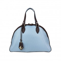 Petit sac main Ted Lapidus Cancal demi rond toile motif TLTF TED LAPIDUS - 10 Petit sac main Ted Lapidus Cancal demi rond toile motif TLTF TED LAPIDUS - 10