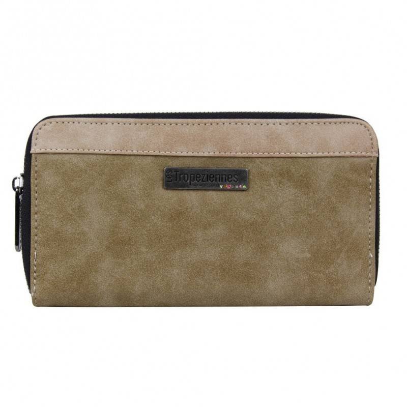 Sac pochette bandoulière Les Tropéziennes effet patiné Ouv 09 LES TROPÉZIENNES - 1 Sac pochette bandoulière Les Tropéziennes effet patiné Ouv 09 LES TROPÉZIENNES - 1