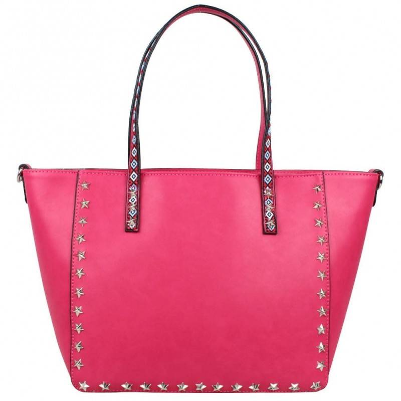 Sac bandoulière banane effet déco tresse Fuchsia F9667-4 Ulysee FUCHSIA - 1 Sac bandoulière banane effet déco tresse Fuchsia F9667-4 Ulysee FUCHSIA - 1
