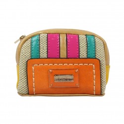 Petit porte monnaie bourse multicolore Fuchsia F9414-1 FUCHSIA - 1 Petit porte monnaie bourse multicolore Fuchsia F9414-1 FUCHSIA - 1