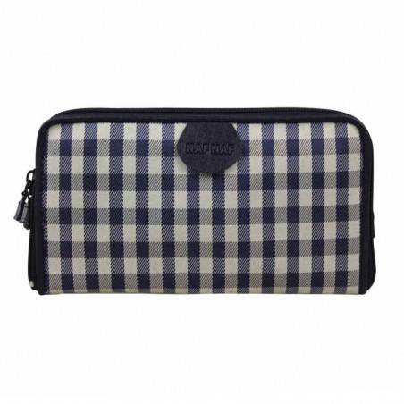 Portefeuille à zip / pochette ceinture vichy Naf Naf NNCR408 A DÉCOUVRIR ! - 1