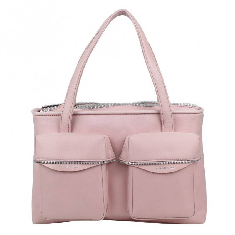 Sac à main Paquetage avec poches et toile satinée 54540 PAQUETAGE - 1 Sac à main Paquetage avec poches et toile satinée 54540 PAQUETAGE - 1