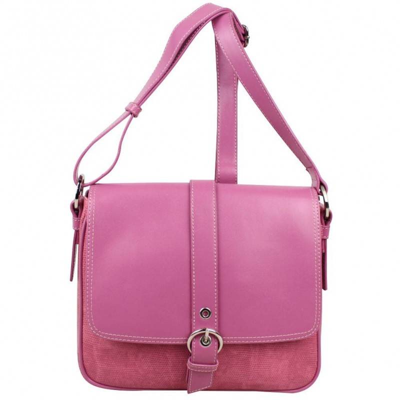 Sac bandoulière cuir peau de pêche Duolynx DUOLYNX - 1 Sac bandoulière cuir peau de pêche Duolynx DUOLYNX - 1