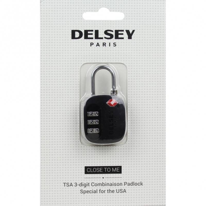 Cadenas à codes spécial USA TSA Delsey 3940210 DELSEY - 1 Cadenas à codes spécial USA TSA Delsey 3940210 DELSEY - 1