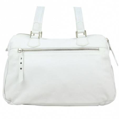 Sac cabas cuir imprimé fleur Patrick Blanc PATRICK BLANC - 4