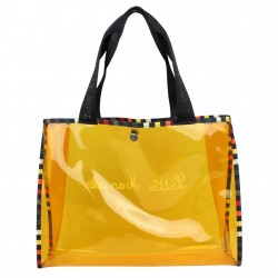 Sac à main Little Marcel transparent verni orange Trinity LITTLE MARCEL - 3 Sac à main Little Marcel transparent verni orange Trinity LITTLE MARCEL - 3