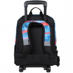 Cartable 38 cm RipCurl avec roues imprimé bleu rouge RIP CURL - 3 Cartable 38 cm RipCurl avec roues imprimé bleu rouge RIP CURL - 3