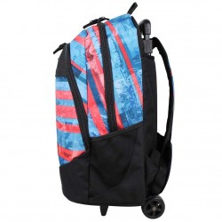 Cartable 38 cm RipCurl avec roues imprimé bleu rouge RIP CURL - 2 Cartable 38 cm RipCurl avec roues imprimé bleu rouge RIP CURL - 2