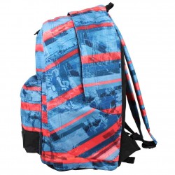 Sac à dos Rip Curl motif bleu rouge BBPIQ4 2 compartiments RIP CURL - 3