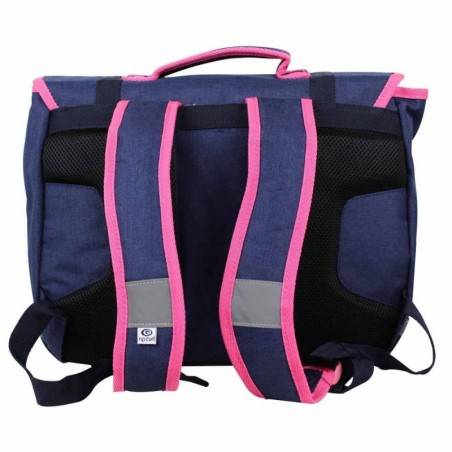 Cartable 38 cm Rip Curl bleu rose LBPMX4 2 compartiments RIP CURL - 4