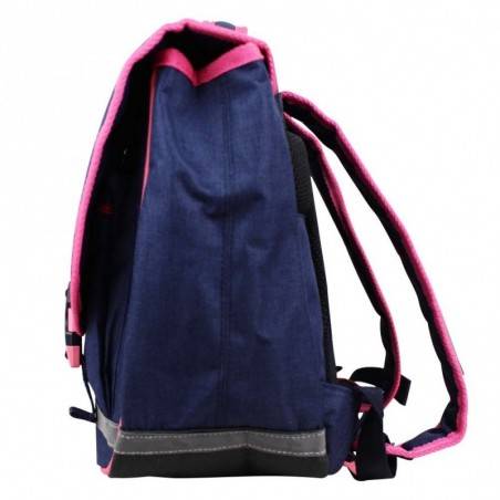 Cartable 38 cm Rip Curl bleu rose LBPMX4 2 compartiments RIP CURL - 2