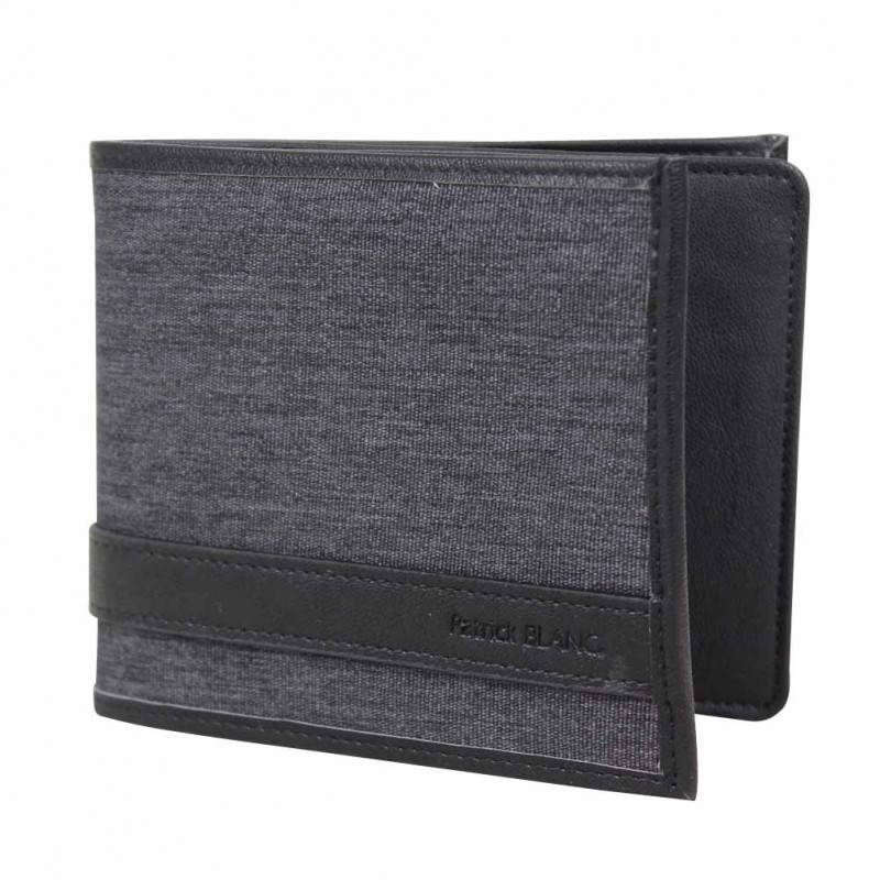 Pochette noir cuir Patrick Blanc 403023 PATRICK BLANC - 1