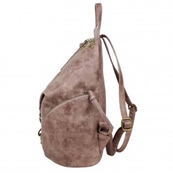 Sac à dos losange effet vieilli et rivets Fuchsia Maguey FUCHSIA - 2 Sac à dos losange effet vieilli et rivets Fuchsia Maguey FUCHSIA - 2