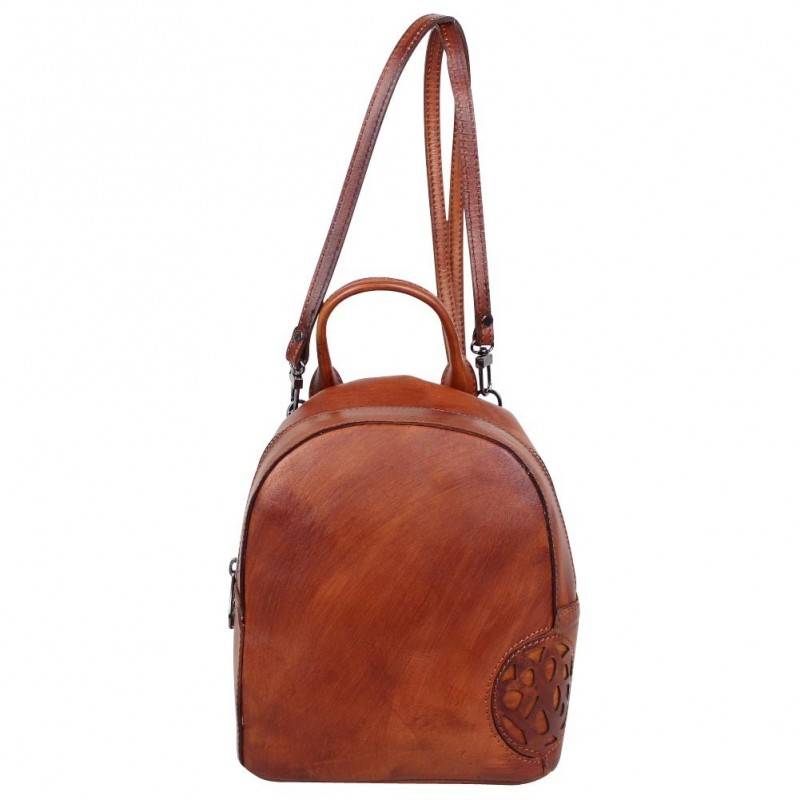 Petit sac à dos Arthur et Aston cuir vintage Dicky teinte main ARTHUR & ASTON - 1 Petit sac à dos Arthur et Aston cuir vintage Dicky teinte main ARTHUR & ASTON - 1