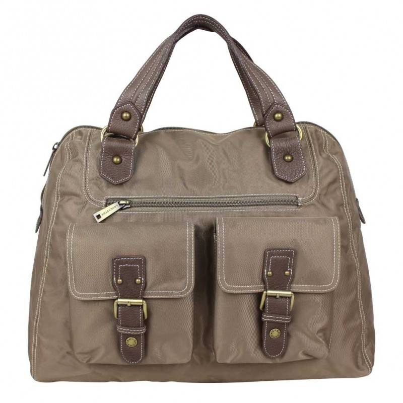 Sac à main arrondi Lancaster textile léger LANCASTER - 1 Sac à main arrondi Lancaster textile léger LANCASTER - 1