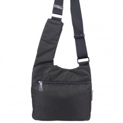 Sac bandoulière ultra plat incurvé Lancaster toile extra plat LANCASTER - 2 Sac bandoulière ultra plat incurvé Lancaster toile extra plat LANCASTER - 2